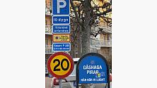 Nu gäller max10 dygns parkering på samma ställe och max 20km/h