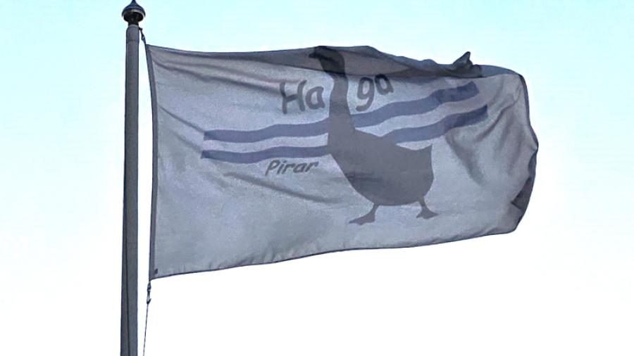 GA2:s tre ägarföreningar har en egen flagga.